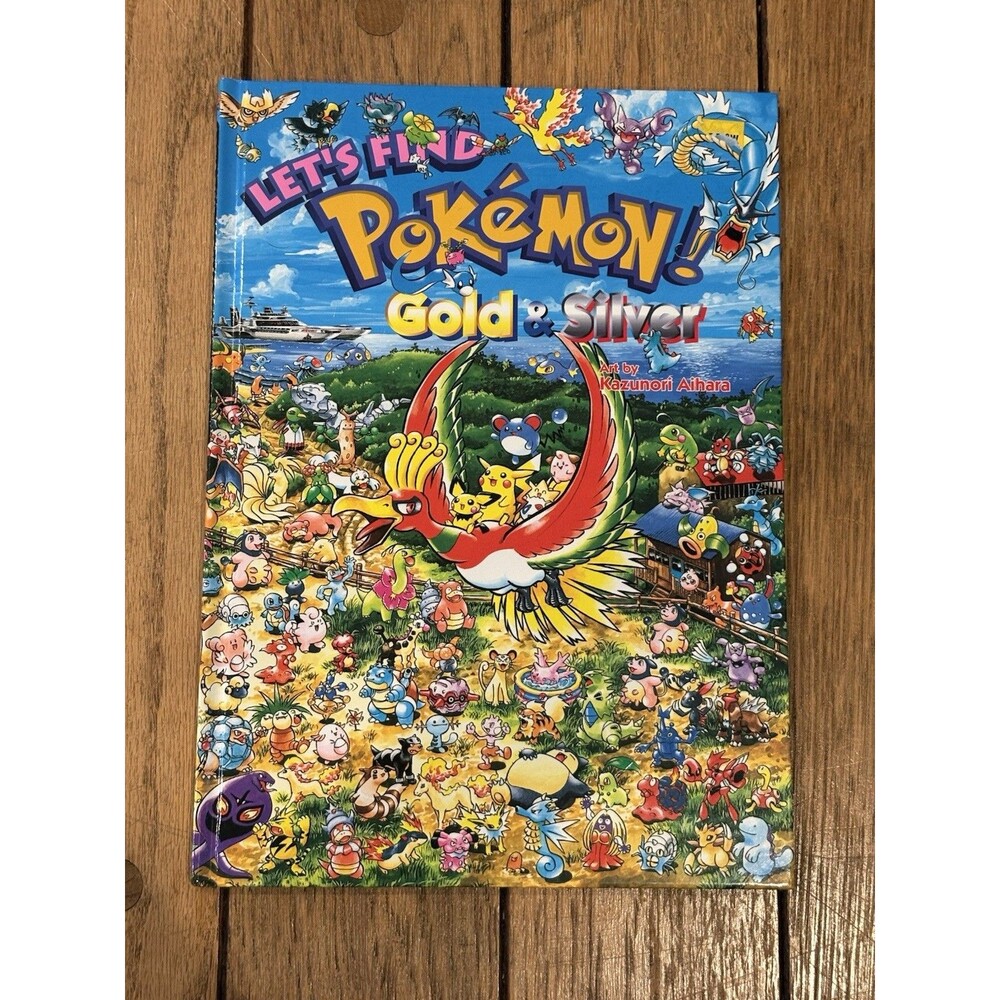 LET'S FIND POKÉMON! GOLD & SILVER book